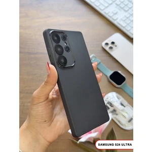 Samsung Galaxy S24 Ultra Uyumlu Süper Ince Mat Ultra Thin Silikon Kılıf