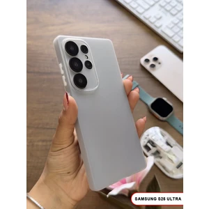 Samsung Galaxy S25 Ultra Uyumlu Süper Ince Mat Ultra Thin Silikon Kılıf