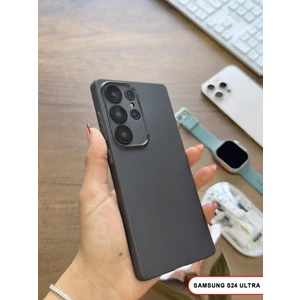 Samsung Galaxy S24 Ultra Uyumlu Süper Ince Mat Ultra Thin Silikon Kılıf