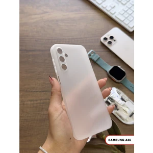 Samsung Galaxy A35 Uyumlu Süper Ince Mat Ultra Thin Silikon Kılıf