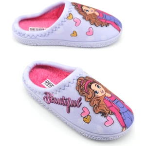 Kız Çocuk Kışlık Rahat Taban Ev Bahçe Gondol Terlik