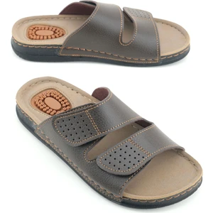 Yazlık Iki Toka Ayarlanabilir Masaj Taban Erkek Terlik