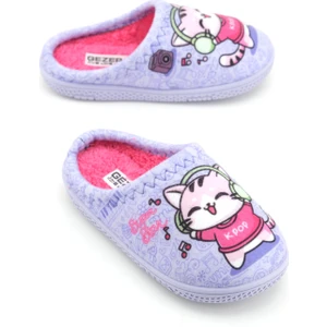 Kız Çocuk Kışlık Rahat Taban Ev Bahçe Gondol Terlik