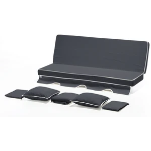 Salıncak Minder Takımı 3 Kişilik (Süngerli) - Antrasit