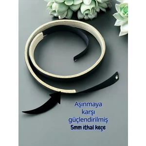 Eliptik Bisiklet Sertlik Direnç (Keçeli) Kayışı