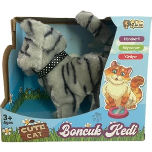 Yürüyen, Sesli Hareketli Sevimli Peluş Kedi - Sweet Cat