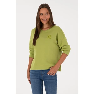 U.s. Polo Assn. Kadın Fıstık Sweatshirt 50313565-VR087