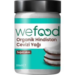 Organik Hindistan Cevizi Yağı 300 ml (Soğuk Sıkım) 8681749104321