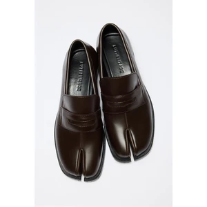 Loafer 2508 - Parmak Arası Klasik Loafer Acı Kahve Kadın Loafer