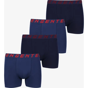 Erkek 4'lü Pamuklu Likralı Boxer