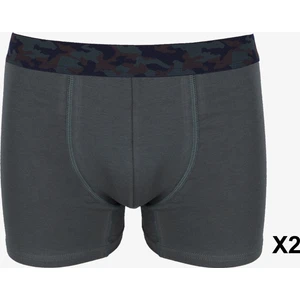 Erkek 4'lü Pamuklu Likralı Boxer