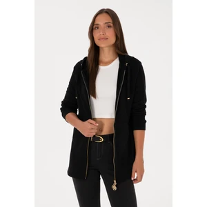 U.s. Polo Assn. Kadın Siyah Sweatshirt 50307714-VR046