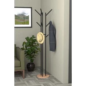 Retodesign 9 Kancalı Ayaklı A.çam Tablalı Askılık 5102