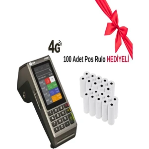 M530 4g Yeni Nesil Qr Kod & Temassız Ödeme Özellikli Yazarkasapos + 100 Adet Rulo Hediyeli