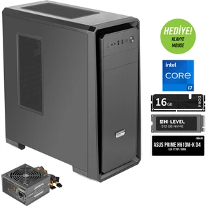Pars Evo Intel I7 12700K Işlemci 16GB Ddr4 Ram  512GB M2 SSD  Freedos OEM Ofis Paket