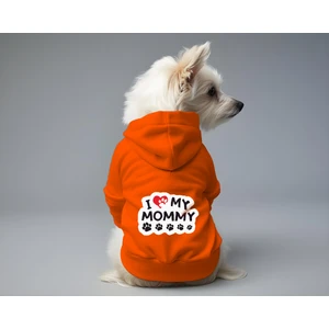 Kedi ve Köpek Kıyafeti & Elbisesi - Turuncu Hoodie I My Mommy
