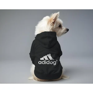 Kedi ve Köpek Kıyafeti & Elbisesi - Siyah Hoodie Adidog