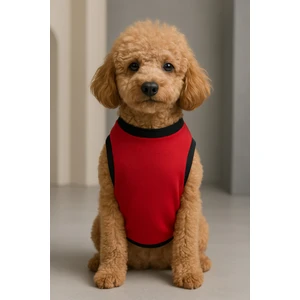 Yeni Sezon Köpek ve Kedi Kıyafeti - Düz Kırmızı