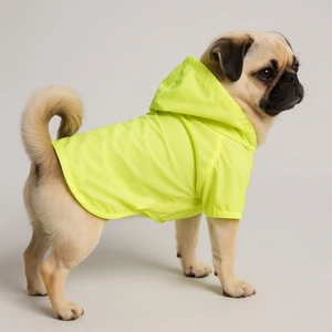 Fosforlu Yeşil Fileli Yağmurluk