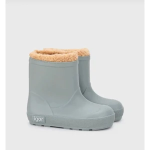 Yogi Borreguito Unisex Çocuk Yeşil Içi Kürklü Yağmur Çizmesi