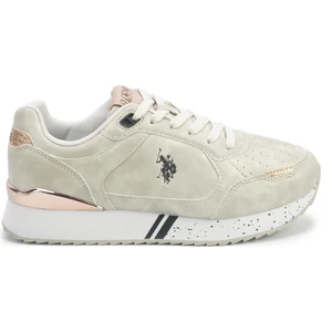U.s. Polo Assn. Lıne 5pr Bej Kadın Sneaker