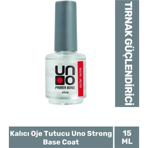 Uno Non-Acid Primer Bond 15ML – Asitsiz Tırnak Astarı | Jel & Kalıcı Oje Için Güçlü Yapışma