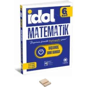Çanta Yayınları 6. Sınıf Idol Matematik Başlangıç Soru Bankası ve Telefon Standı