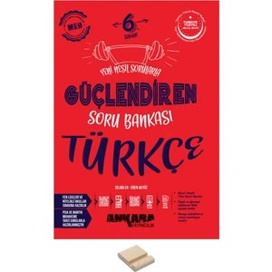 Ankara Yayıncılık  6. Sınıf Güçlendiren Türkçe Soru Bankası ve Telefon Standı