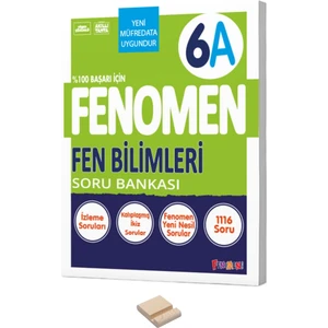  Fenomen Yayıncılık 6. Sınıf Fen Bilimleri (A) Soru Bankası ve Telefon Standı
