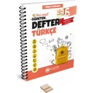 Çanta Yayınları 6. Sınıf Türkçe Öğreten Defter ve Telefon Standı