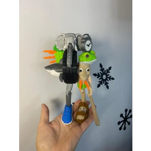 Smilechild La Grande Combinazione Tung Tung Tung Sahur Ailesi Figür Oyuncak 20 cm