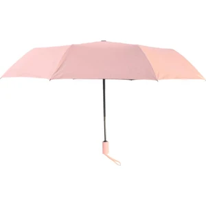 Moods Up Pembe Tam Otomatik Uv Şemsiye, Rüzgara Dayanıklı, Hızlı Kuruyan, Çanta Boy