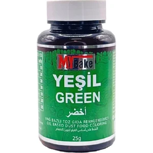 Yağ Bazlı Toz Boya May Bake 25 gr Yeşil