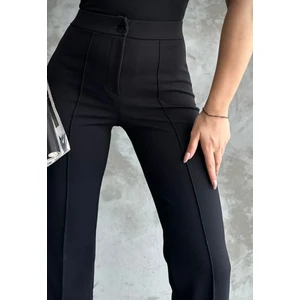 Yüksek Bel Toparlayıcılı  Ispanyol Paça Palazzo Pantalon