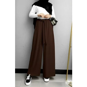 Scuba Krep Bolpaça Kuşaklı Pantolon