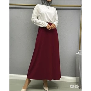 Scuba Krep Bel Lastikli Kloş ETEK(93-94CM Uzunluk)