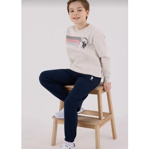 U.s. Polo Assn Erkek Çocuk Bej Eşofman Takımı