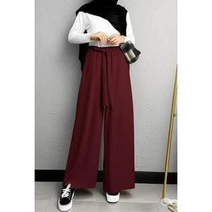 Scuba Krep Bolpaça Kuşaklı Pantolon