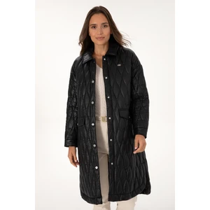 U.s. Polo Assn. Kadın Siyah Kaban 50308615-VR046