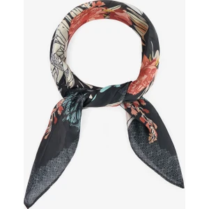 Ekru Vanessa Çiçekli Bandana