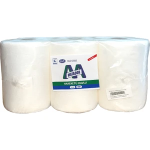 2 Katlı Hareketli Fotoselli Kağıt Havlu – 6’lı Paket, 21 cm Kağıt Genişliği, 16 cm Rulo Çapı