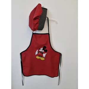 Erkek Çocuk Aşcı Önlük Şapka Takımı