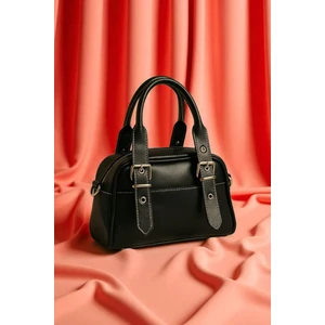 Kadın El Omuz Çantası Metal Detaylı