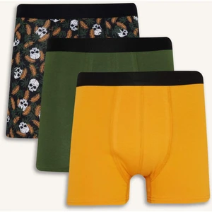 Regular Fit 3'lü Boxer