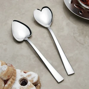 Can Canan 12'li Çay Kaşığı - Gri - 10,5 cm
