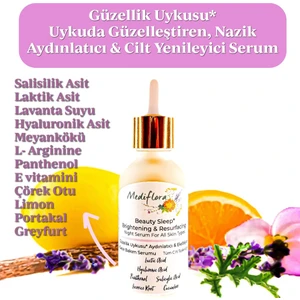 Güzellik Uykusu- Aydınlatıcı & Eksfolyan Gece Bakım Serumu (Aha %6 Bha %2)