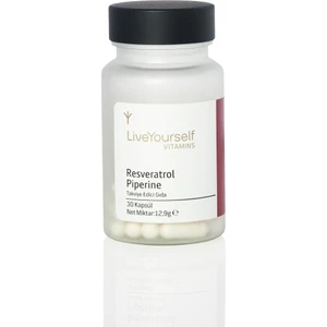 Resveratrol Piperine – Bitkisel Takviye | 30 Kapsül