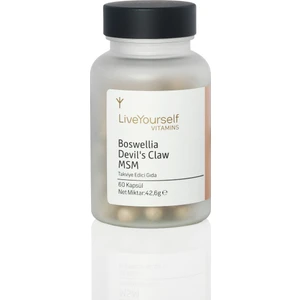 Boswellia (Akgünlük) MSM & Devil’s Claw – 60 Kapsül Bitkisel Takviye