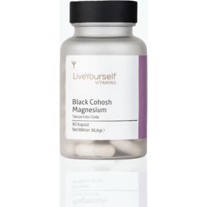 Black Cohosh (Karayılan Otu) & Magnezyum – 60 Kapsül Bitkisel Takviye