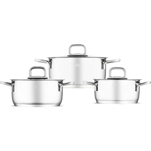 Web New Myra 6 Parça Midi Çelik Tencere Seti
